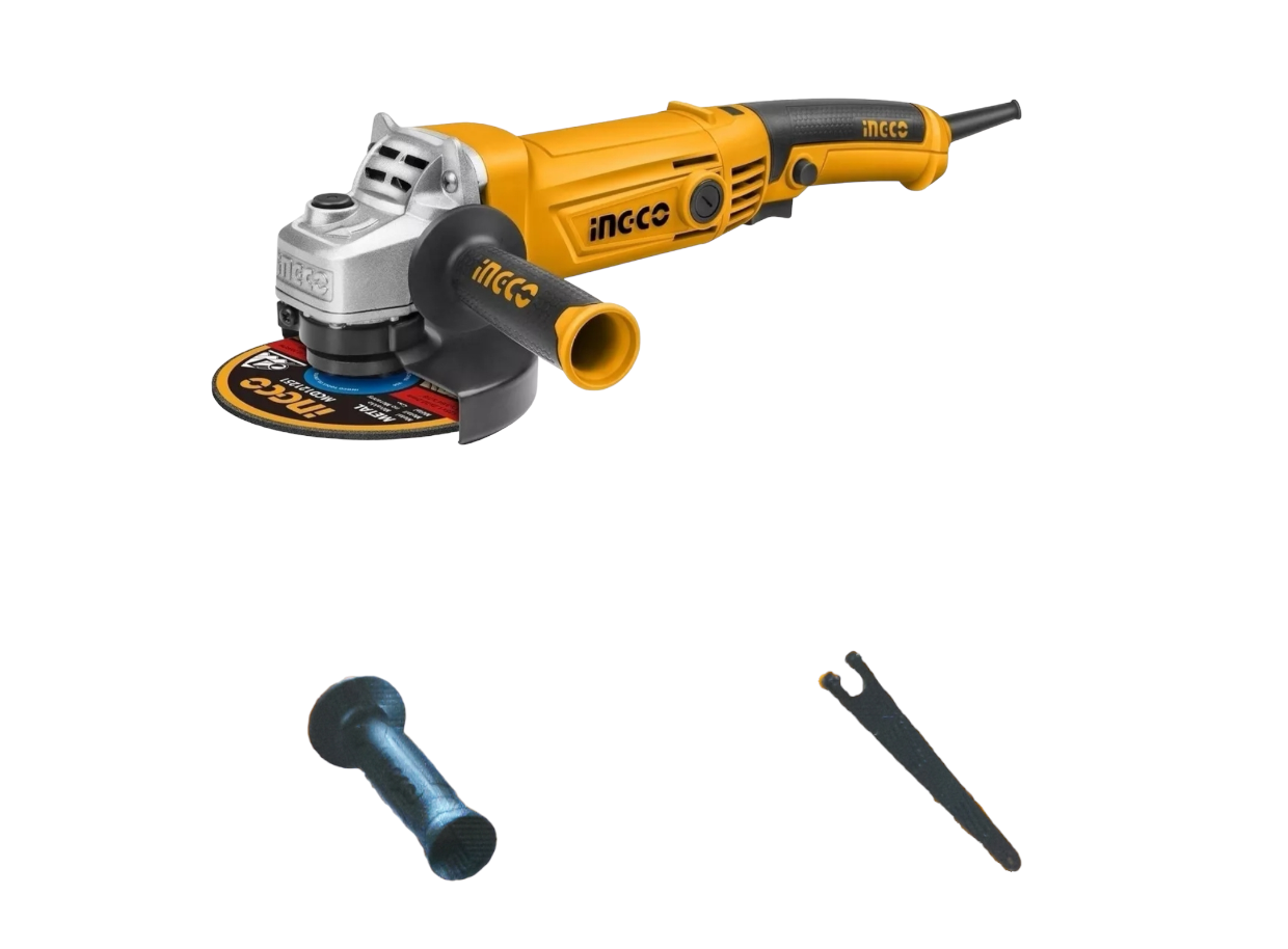 Esmeril Angular Eléctrico Ingco 1010 W 125 Mm-0