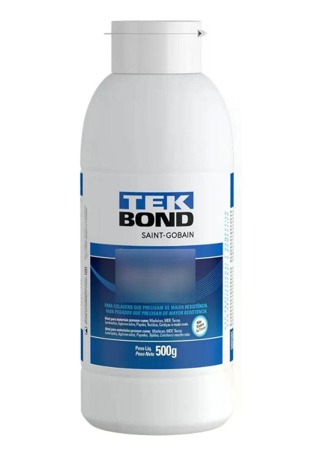 Cola Blanca Pva Extra 500g Manualidades Madera Tekbond-0