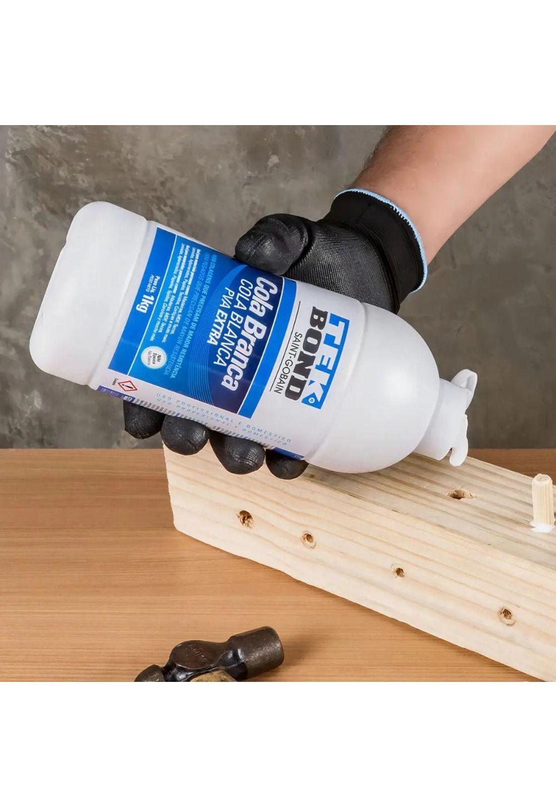 Cola Blanca Pva Extra 500g Manualidades Madera Tekbond-1