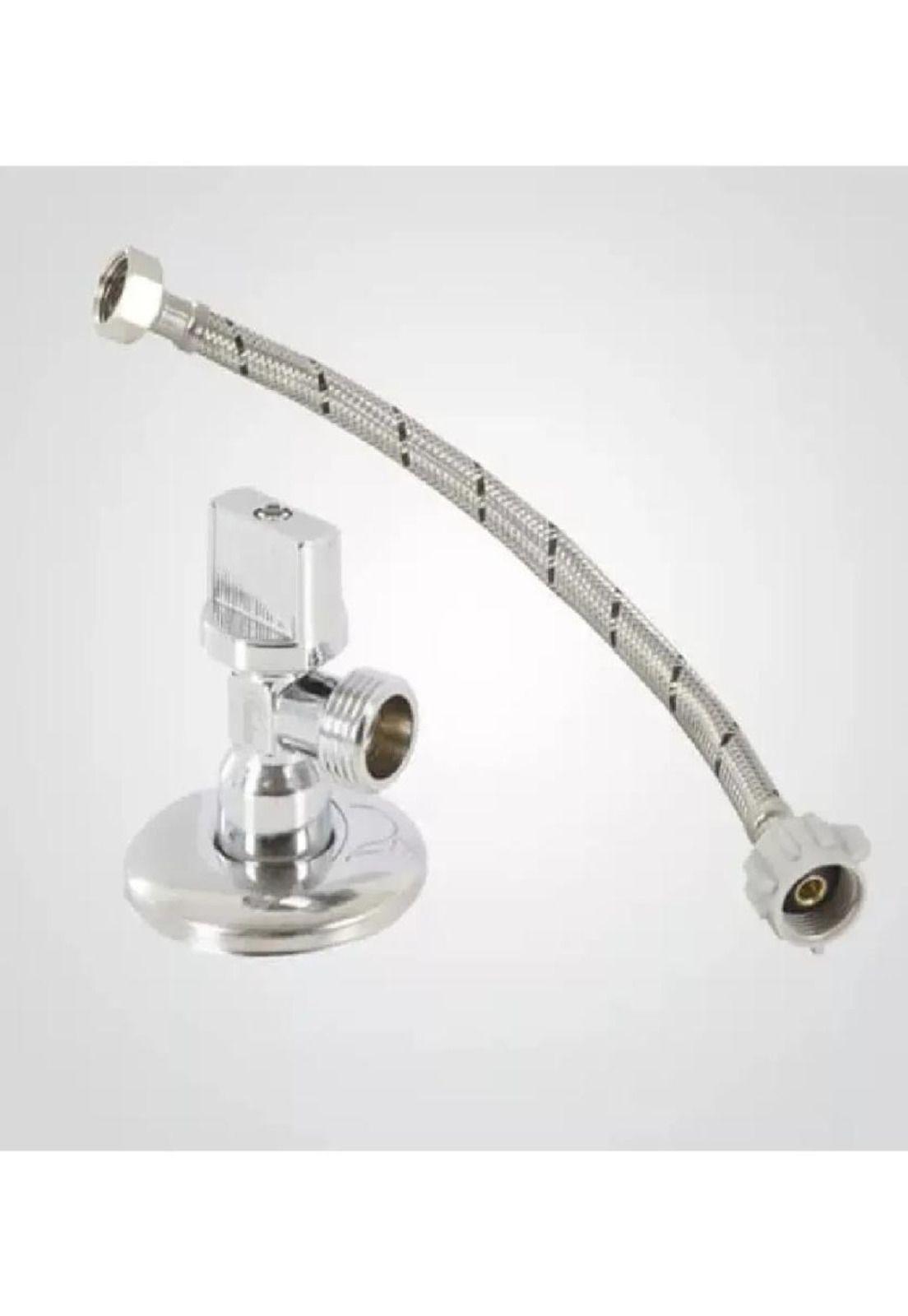 Kit Flexible 35cm Con Llave Angular 1/2 * 15/16 Taumm-4