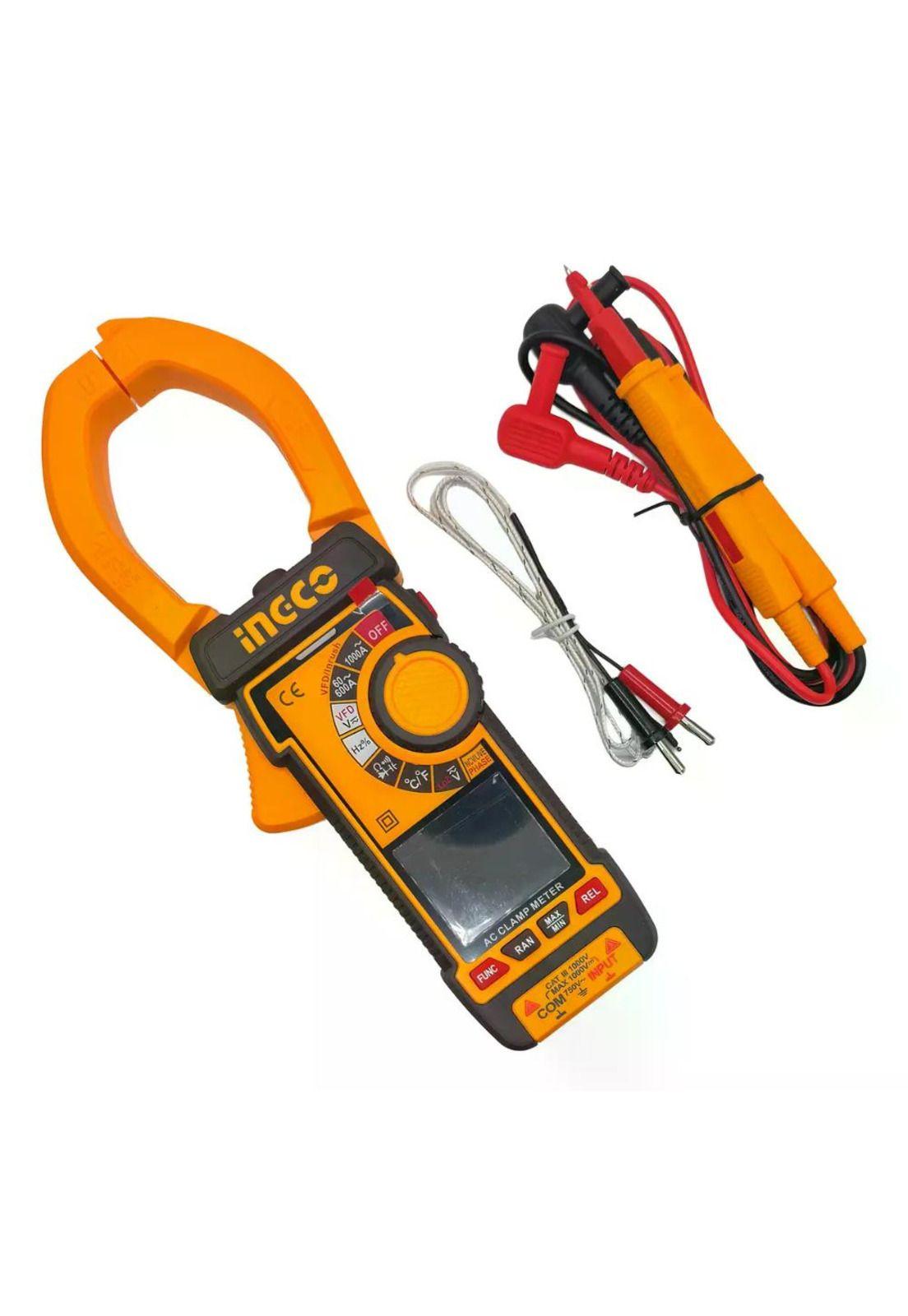Tester Tenaza Pinza Amperimetro Multimetro Digital 1000a Ing-0