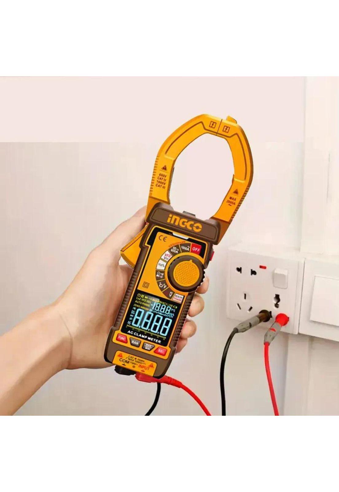 Tester Tenaza Pinza Amperimetro Multimetro Digital 1000a Ing-4