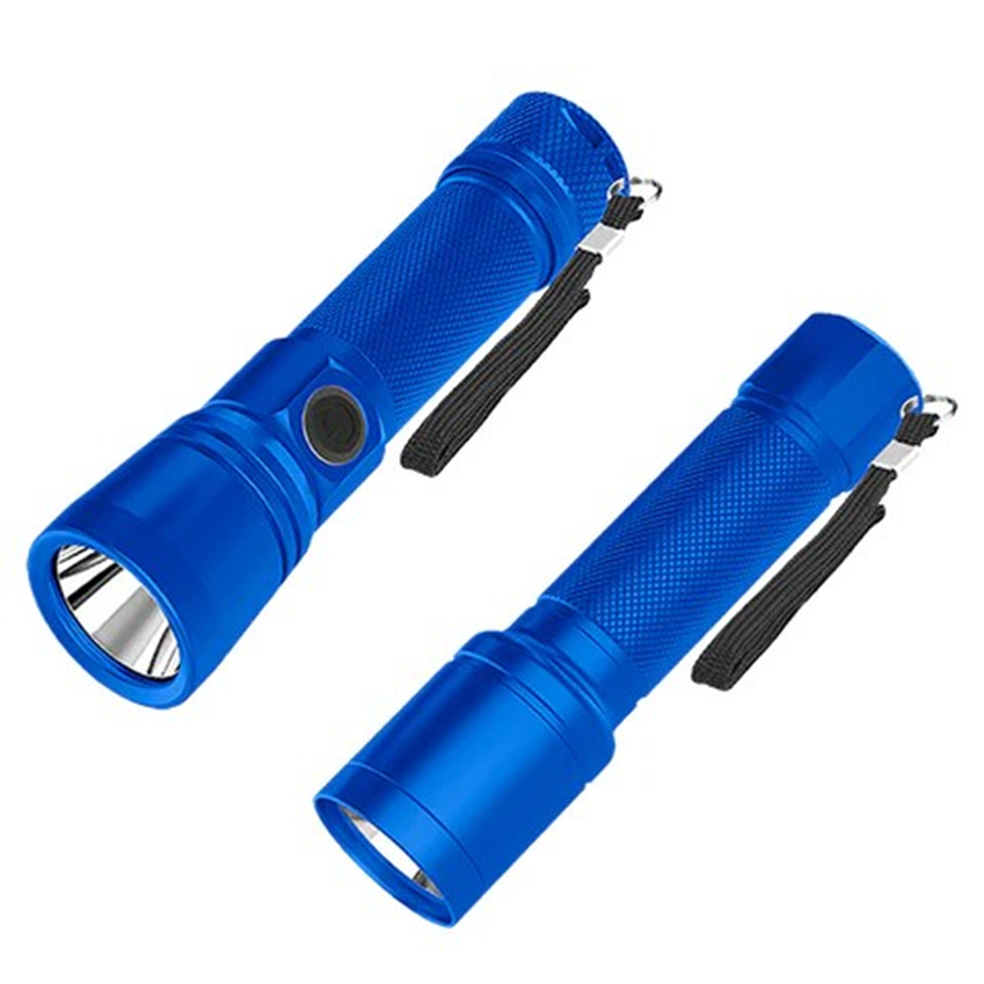 Linterna Led Recargable 150 500 Lumenes 130m Wadfow Wfl5408-2