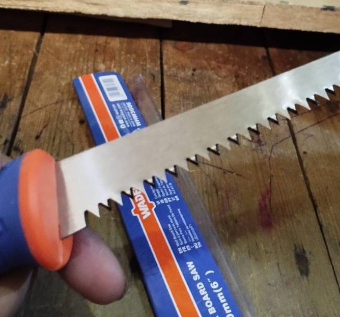 Serrucho Sierra Para Paneles De Yeso 150 Mm 6p Wadfow Whw3g06-6