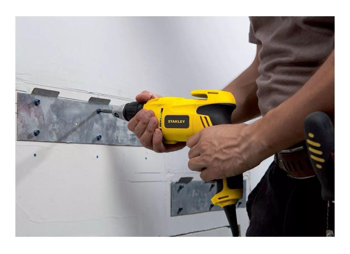 Atornillador Eléctrico Drywall Stanley 520w 4500rpm Stdr5206-5