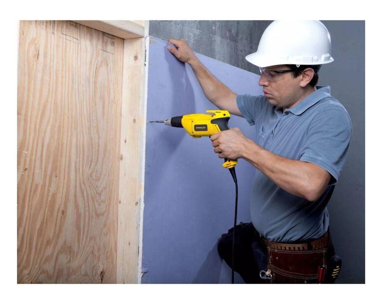 Atornillador Eléctrico Drywall Stanley 520w 4500rpm Stdr5206-6