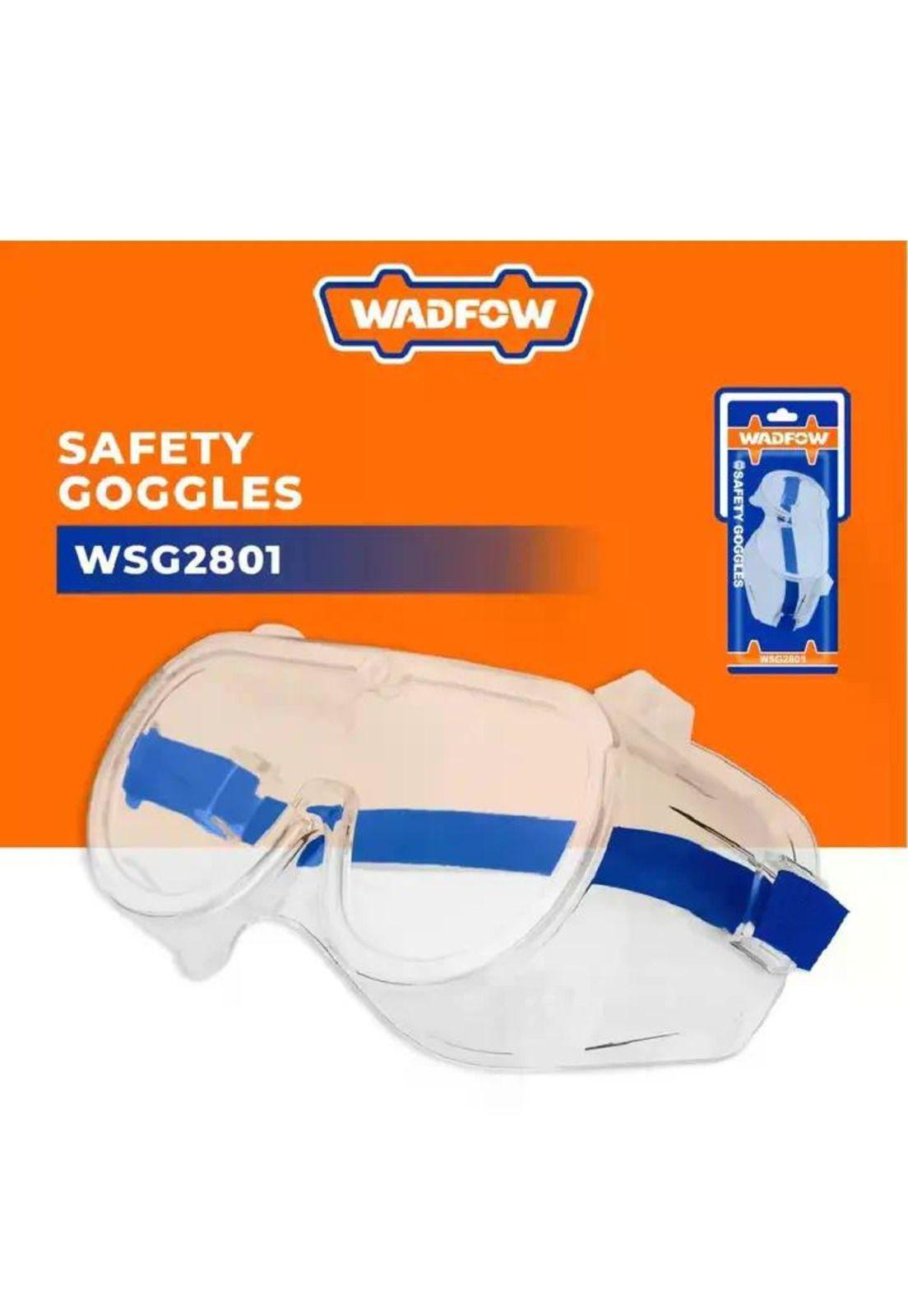 Anteojos Wadfow De Seguridad De Alto Impacto Transparente Blanco-6