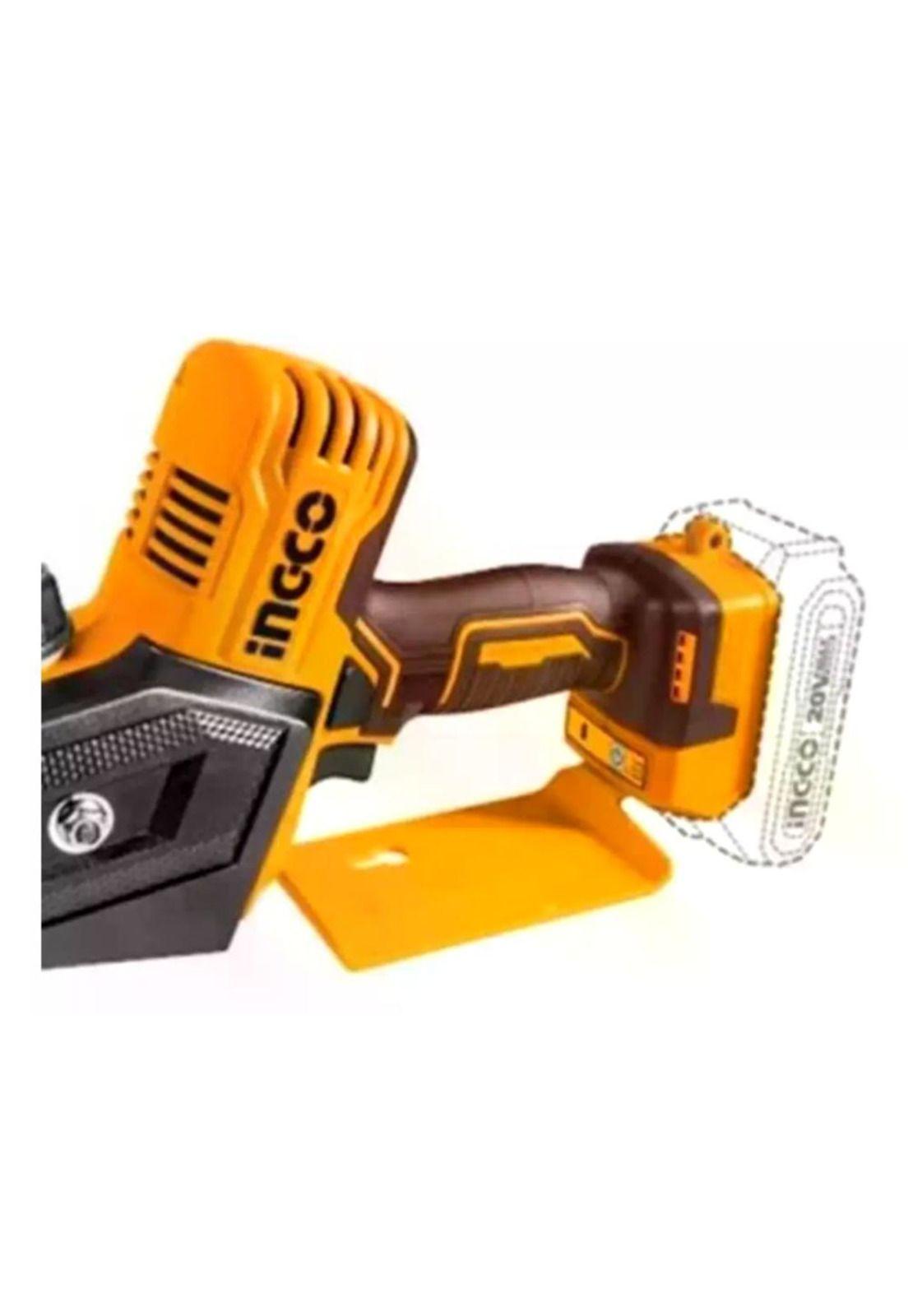 Mini Motosierra Ingco 20v 150 Mm Bl +2 Bat + Carg Cgsli20686 Amarillo-4