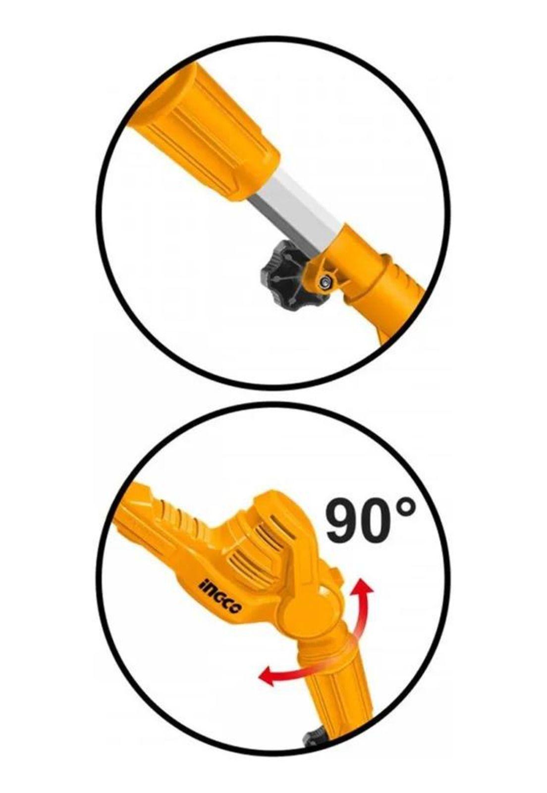Cortaseto Podador De Altura Inalámbrico 20v Bat+carg Ingco-3