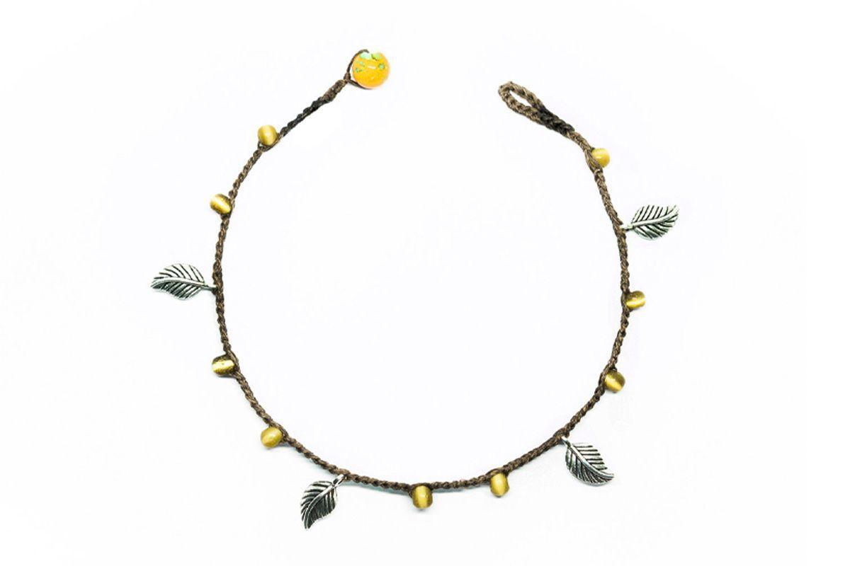 Tobillera Leaves-0