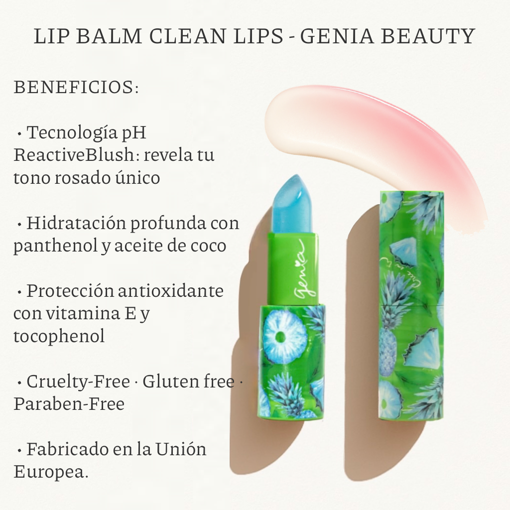 Lip Balm Clean Lips - Balsamo Labial Hidratante-2