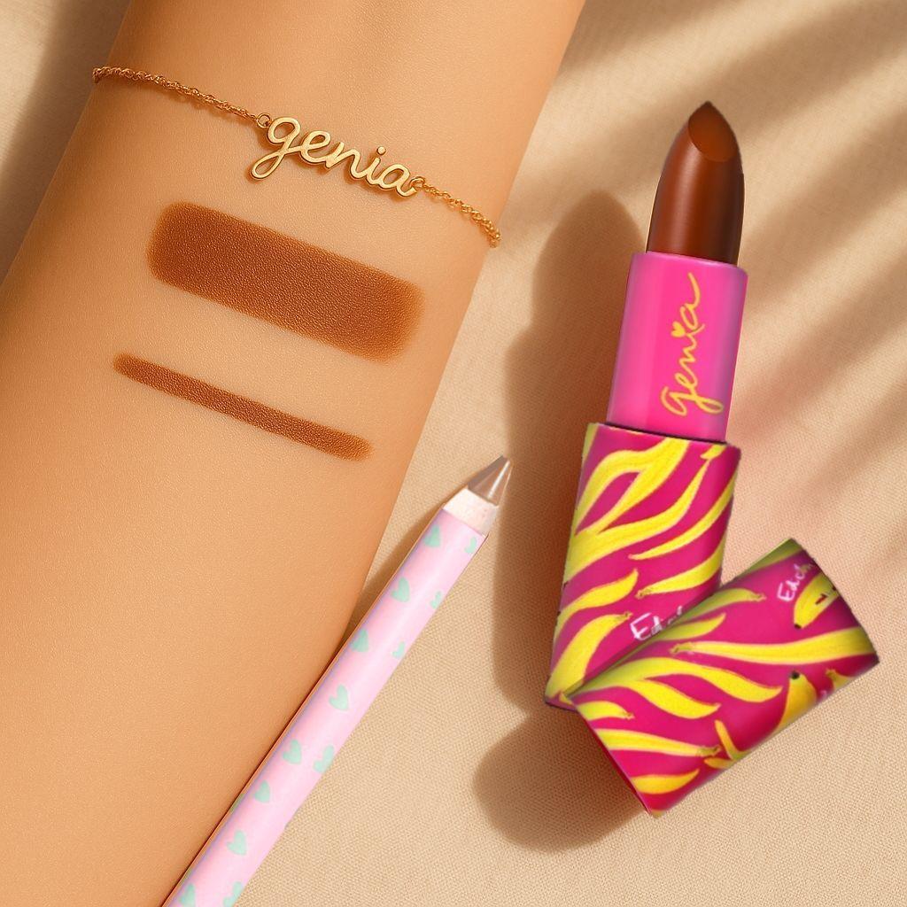 Duo Mocachino - Labial Y Delineador Cremoso-2