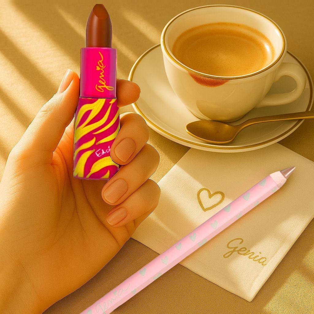 Duo Mocachino - Labial Y Delineador Cremoso-4