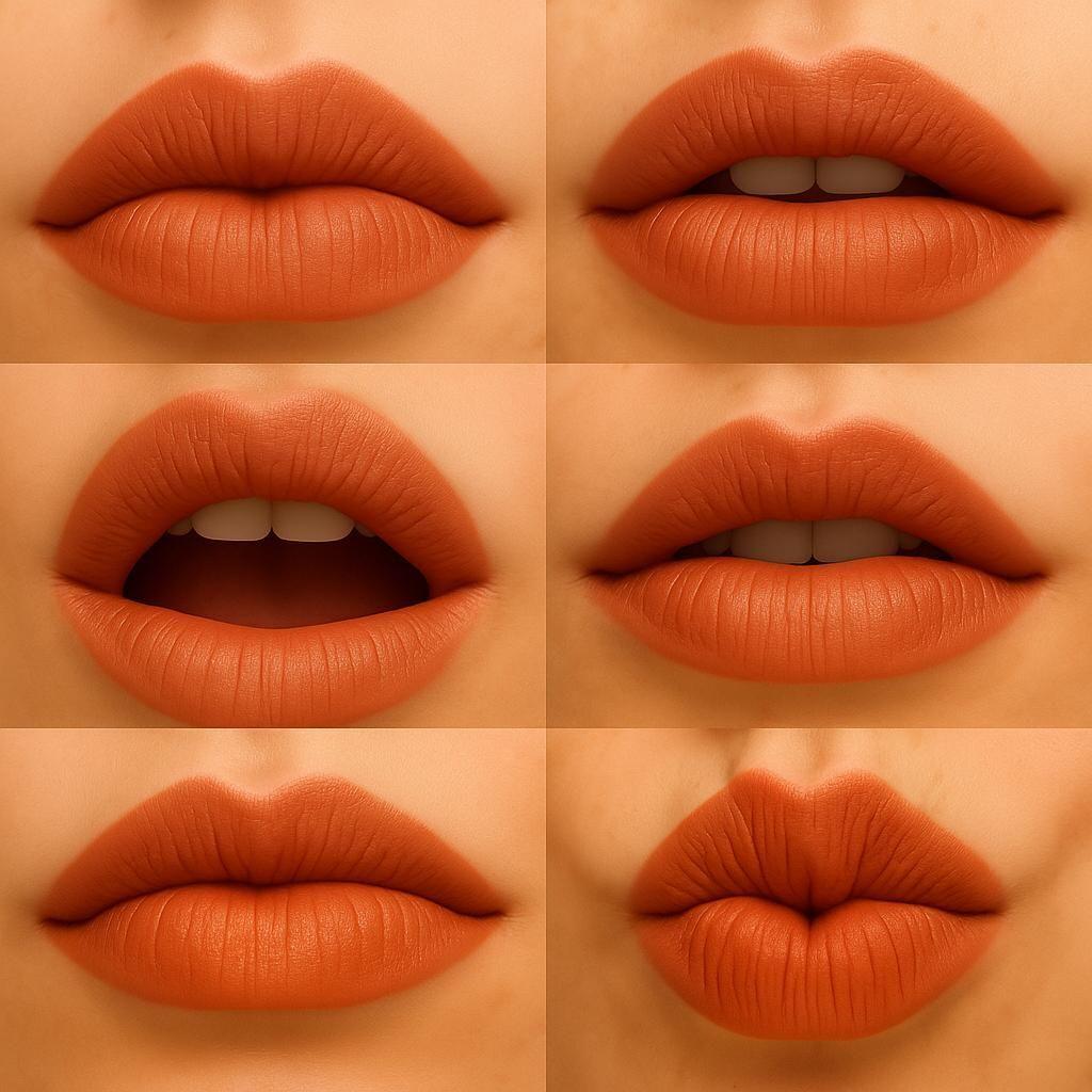 Lipstick Melocotón - Labial Matte Cremoso-2