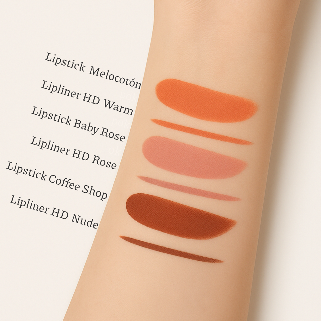 Lipstick Melocotón - Labial Matte Cremoso-3