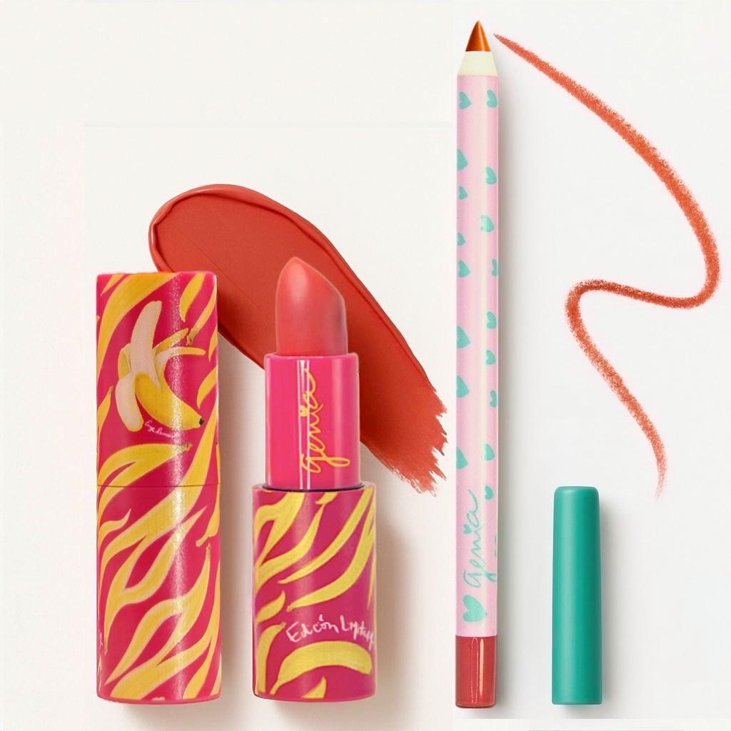 Dúo Peachywarm - Labial Y Delineador Cremoso-0