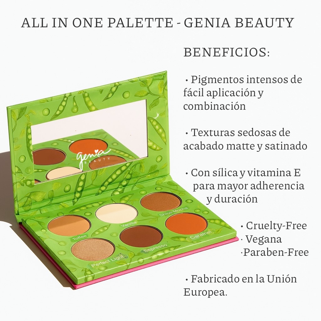 All-in-One Palette - Paleta De Sombras-6