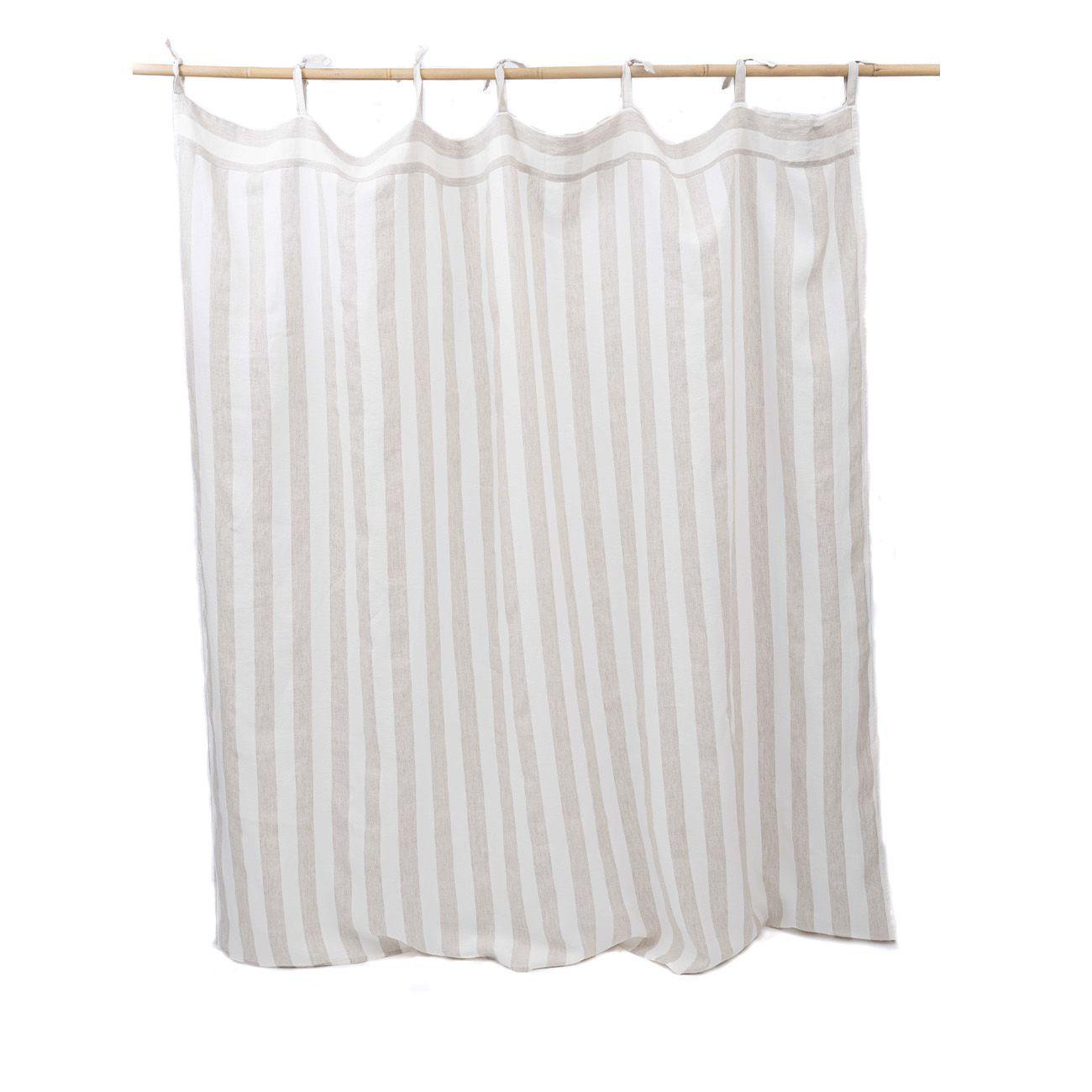 Cortina de Baño Lino Italiana-0