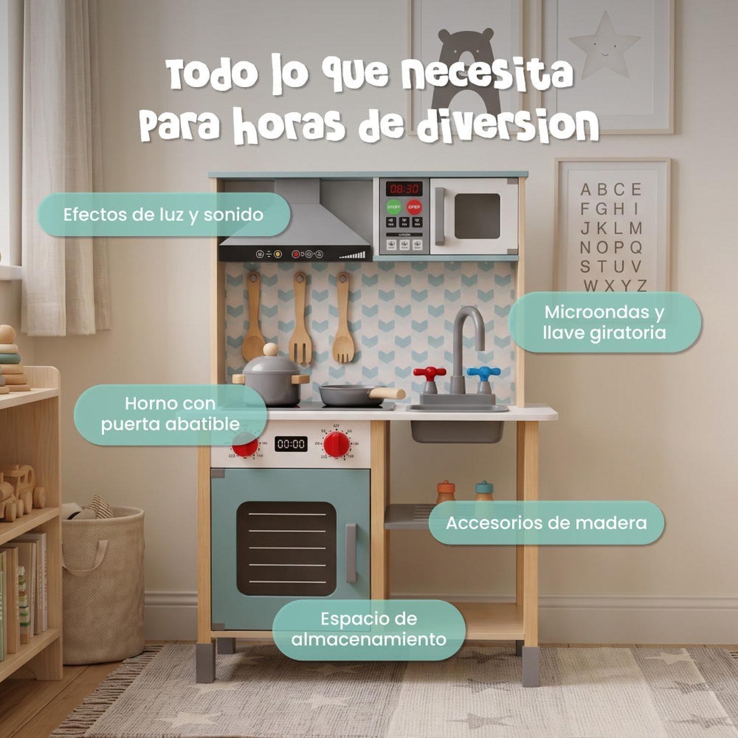 Cocina de Madera para Niños Muvter Dream Kitchen-2