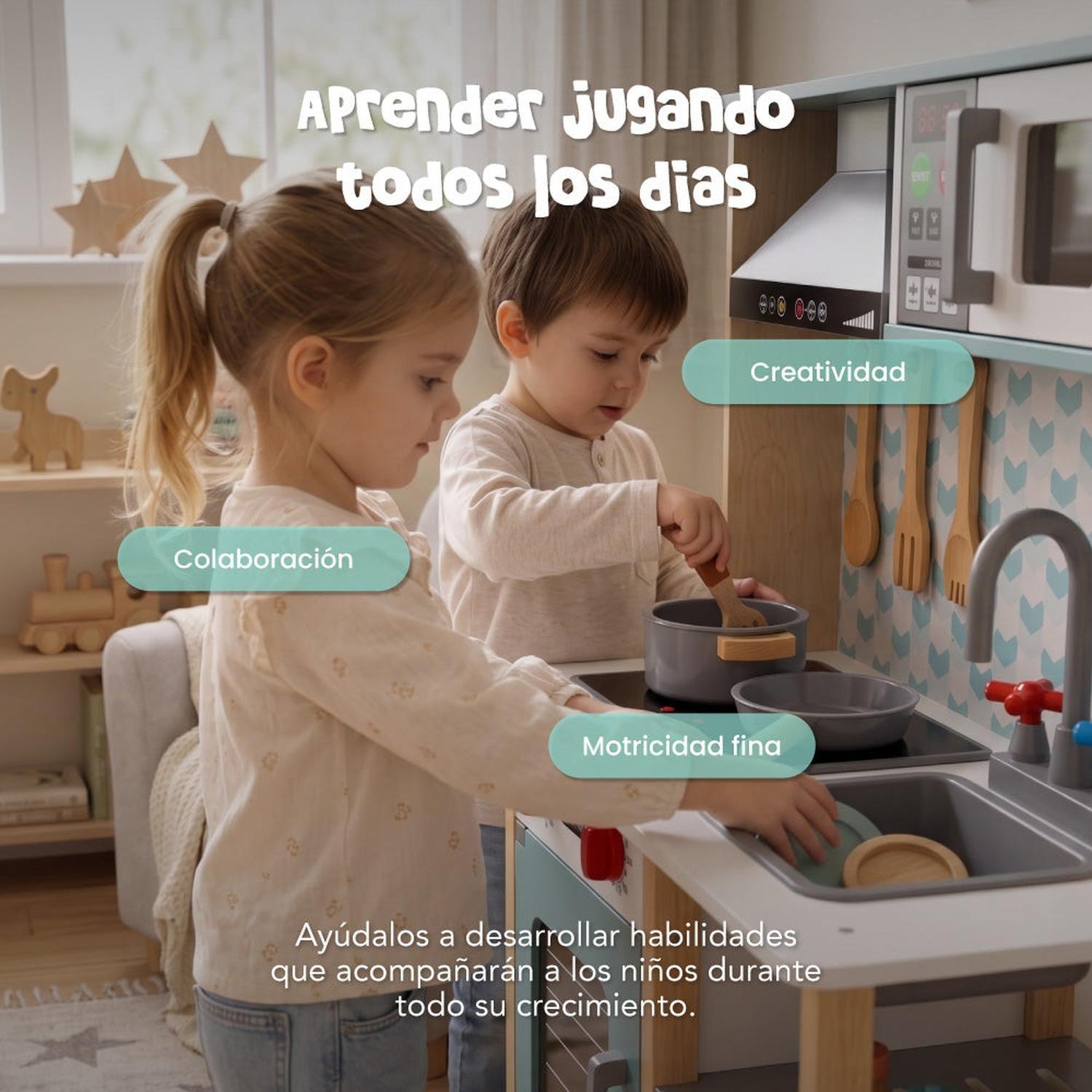 Cocina de Madera para Niños Muvter Dream Kitchen-5