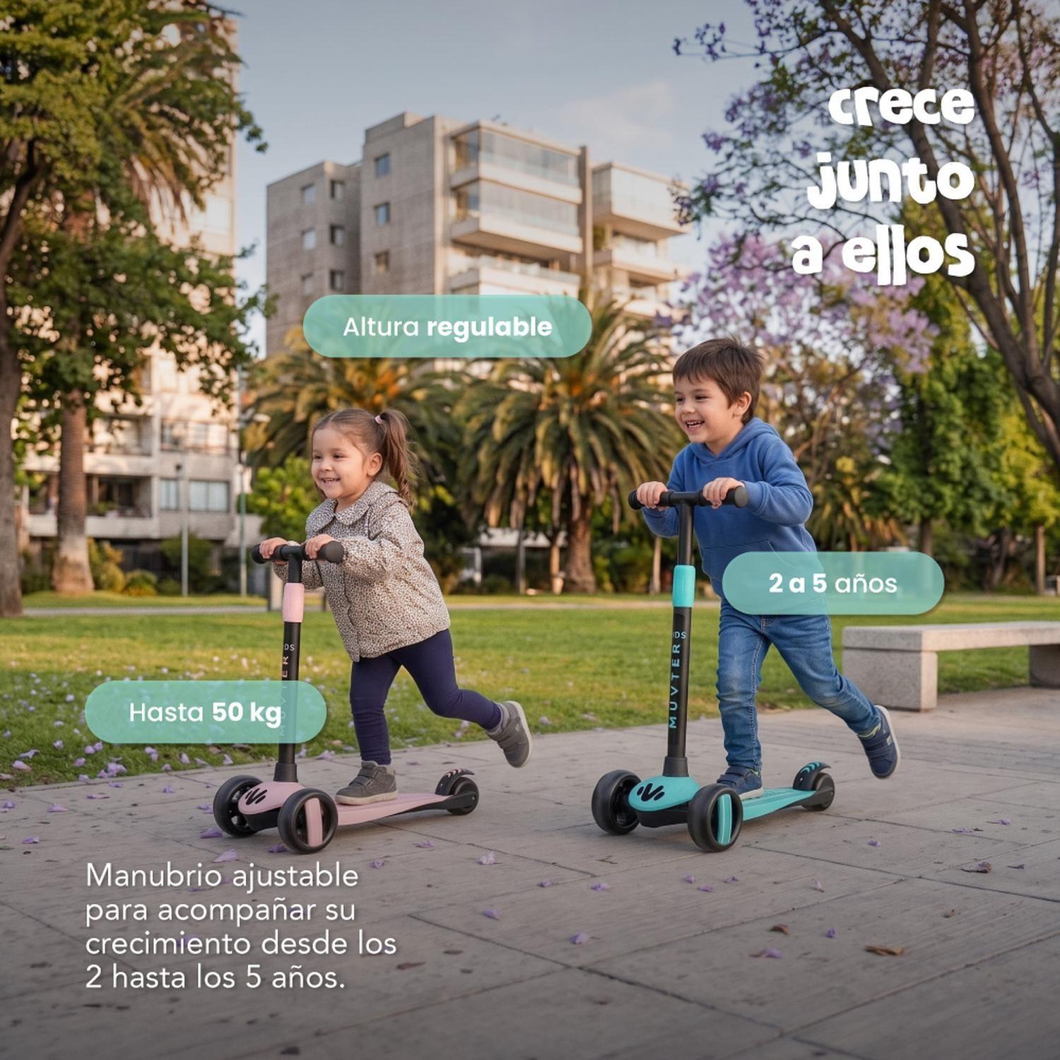 Scooter para Niños Muvter Kids con luz LED-3