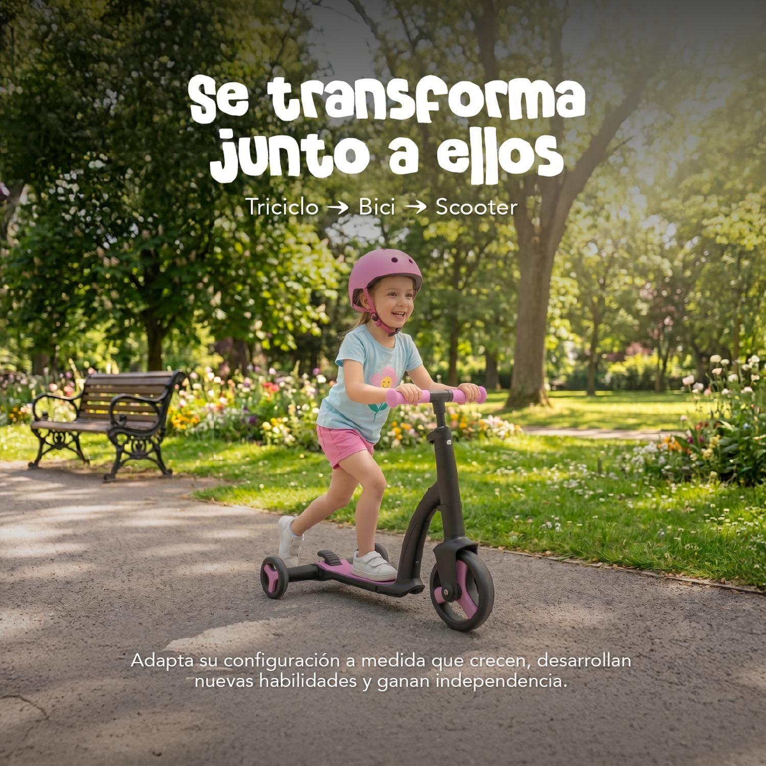 Triciclo evolutivo 5 en 1 - Muvter Grow-4
