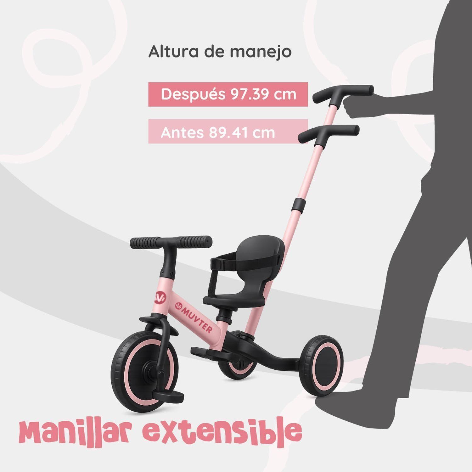 Triciclo multifuncional 5 en 1 Muvter Ride-5