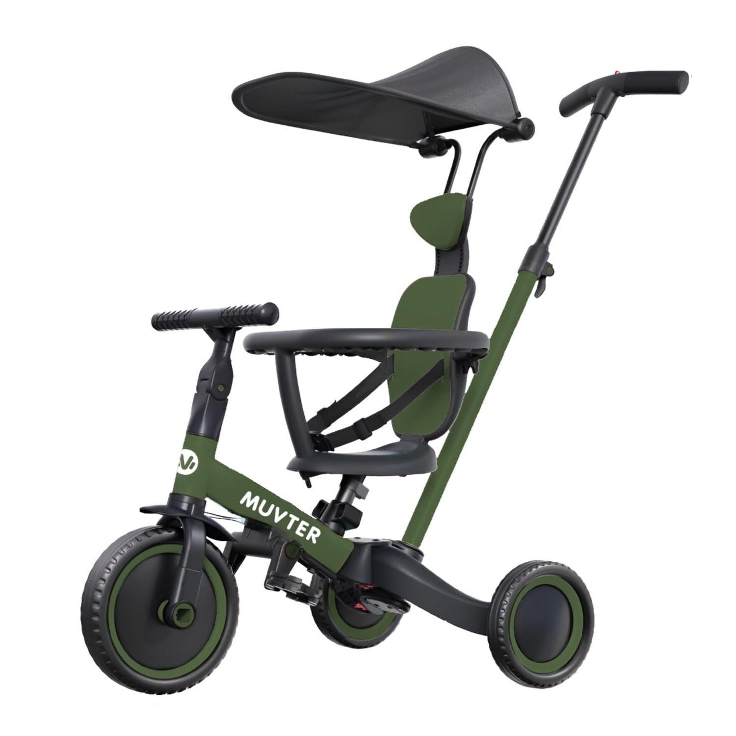 Triciclo multifuncional 5 en 1 Muvter Ride Deluxe-0