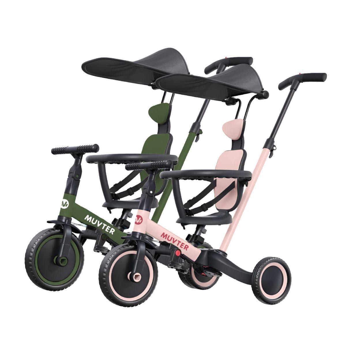 Triciclo Multifuncional 5 en 1 Muvter Ride Deluxe-1