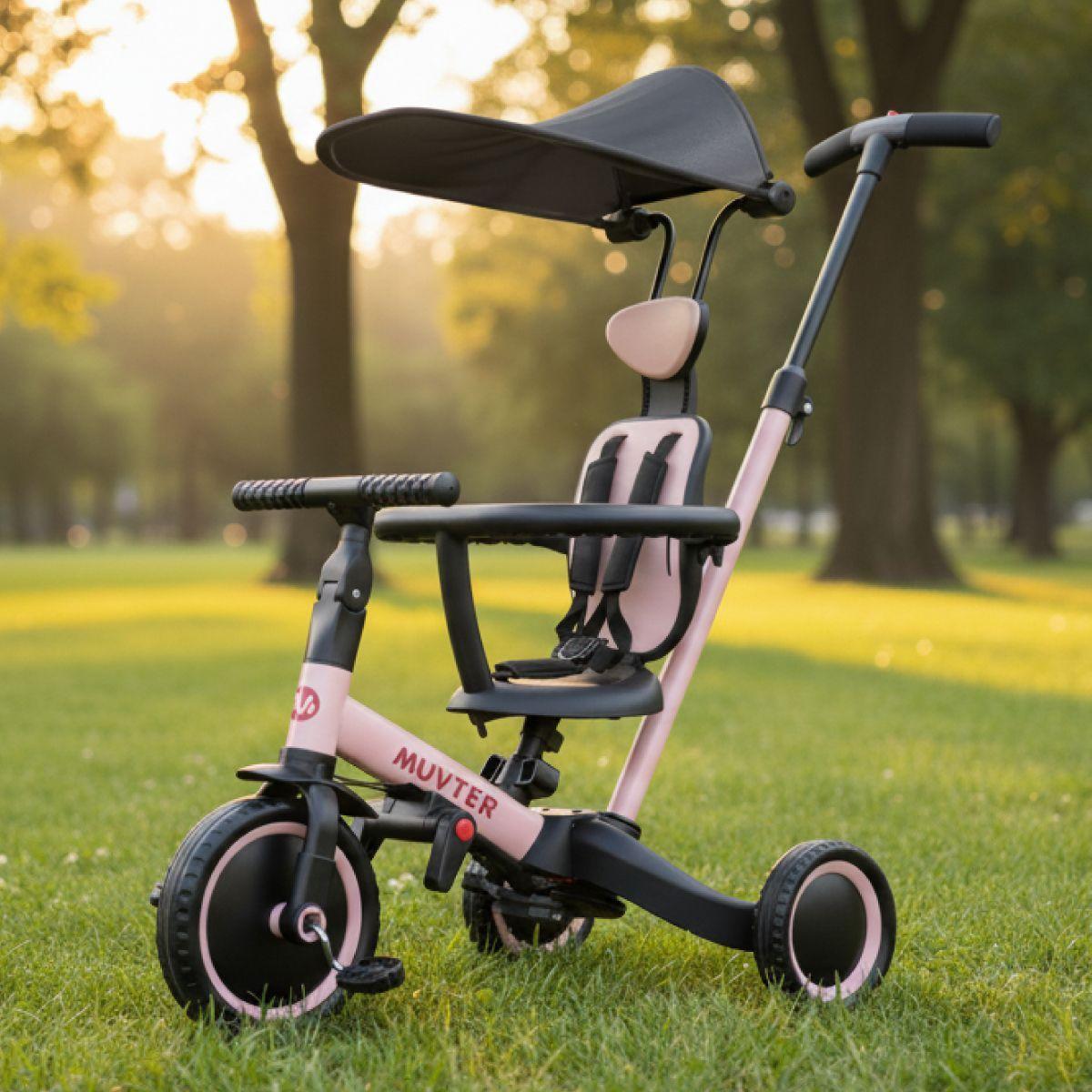 Triciclo Multifuncional 5 en 1 Muvter Ride Deluxe-2