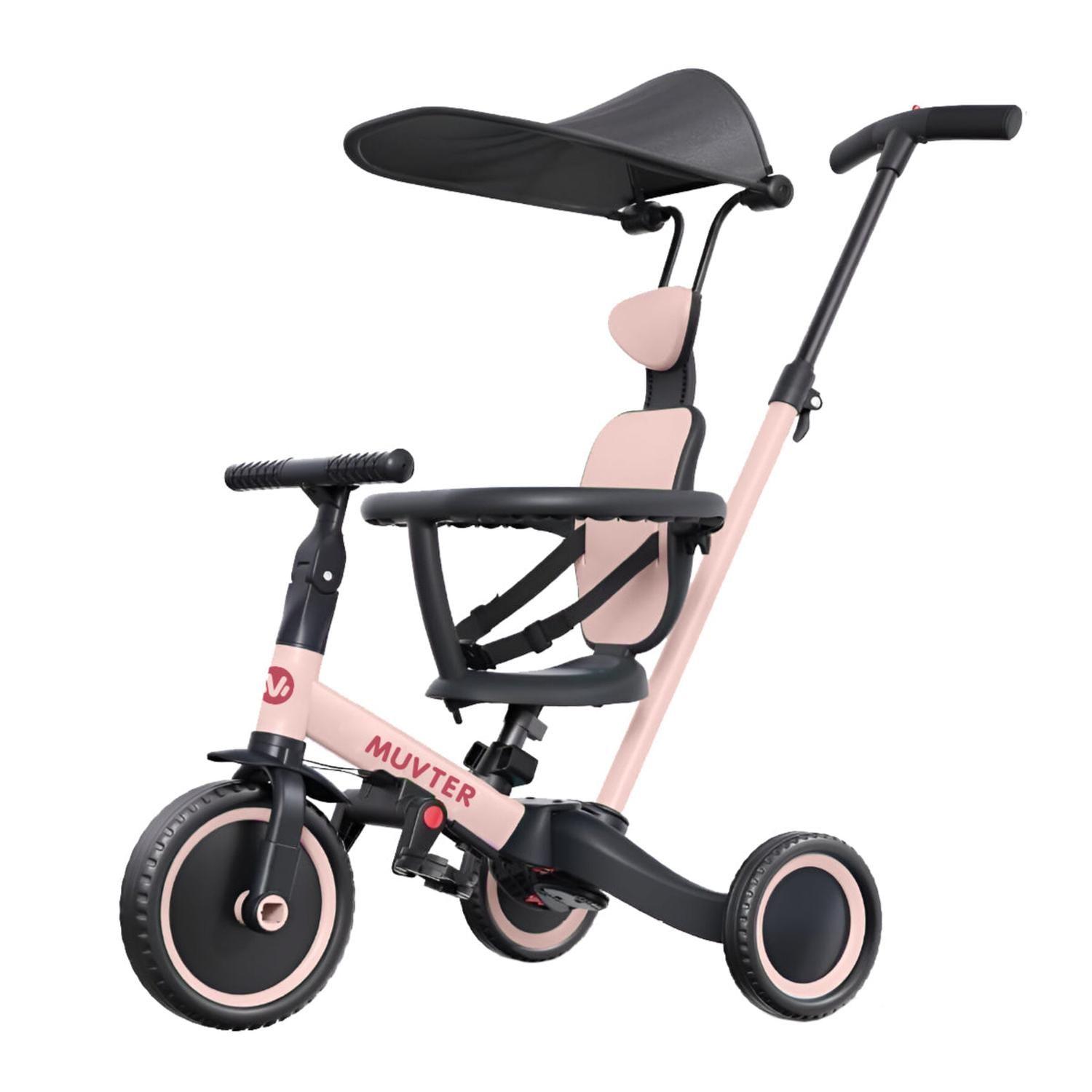 Triciclo multifuncional 5 en 1 Muvter Ride Deluxe-0