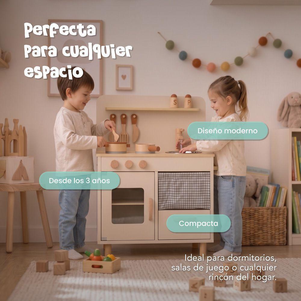 Cocina de Madera para Niños Muvter Mini Kitchen-2