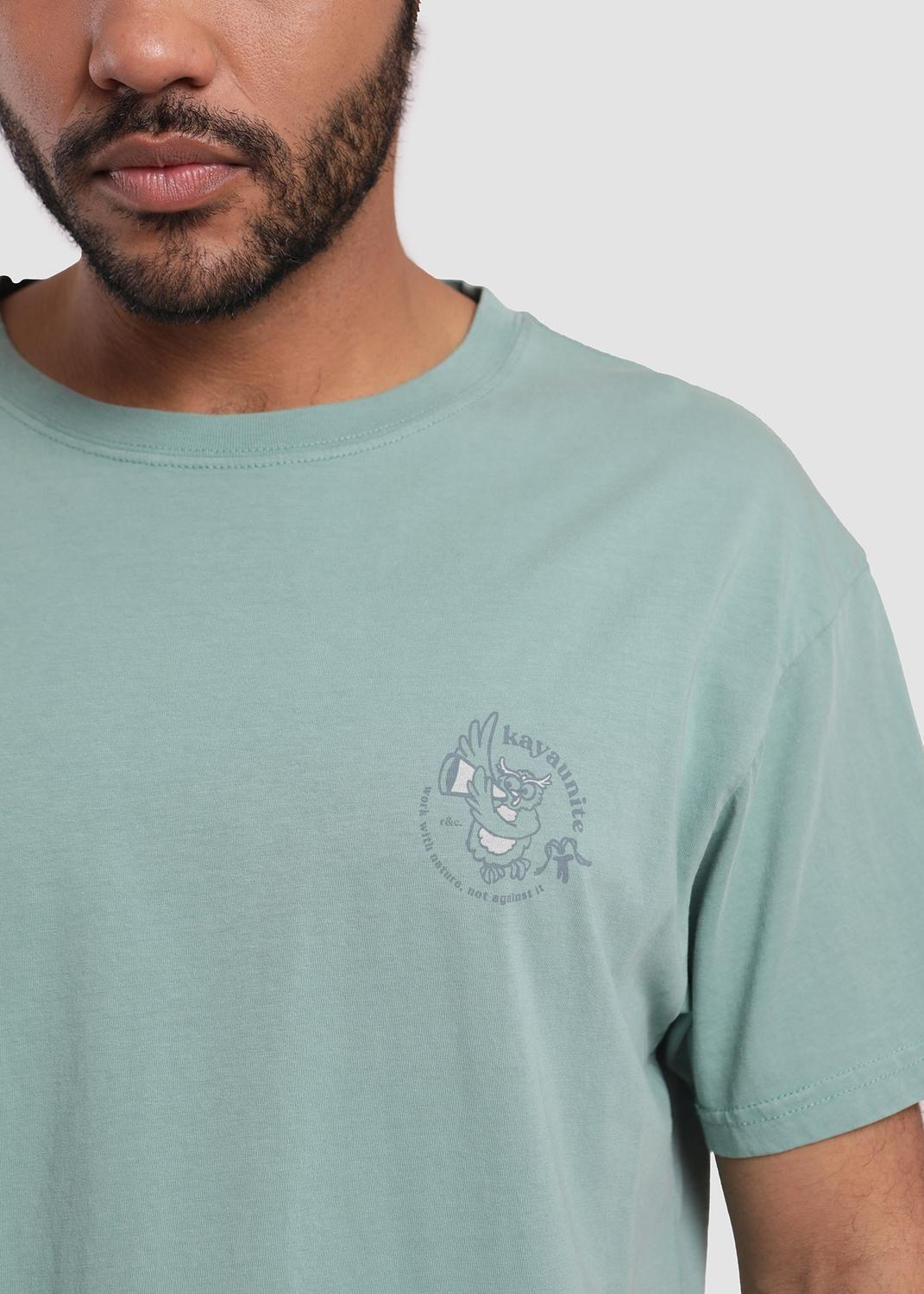 Polera Hombre Work Verde-2