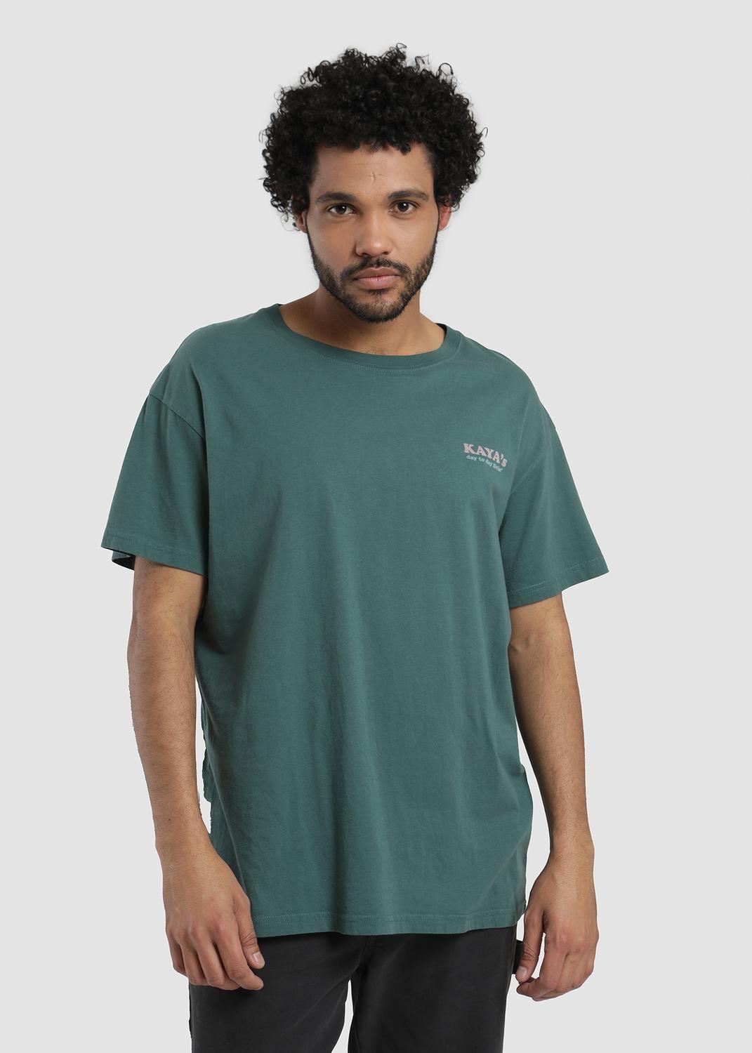 Polera Hombre Livin Verde-0