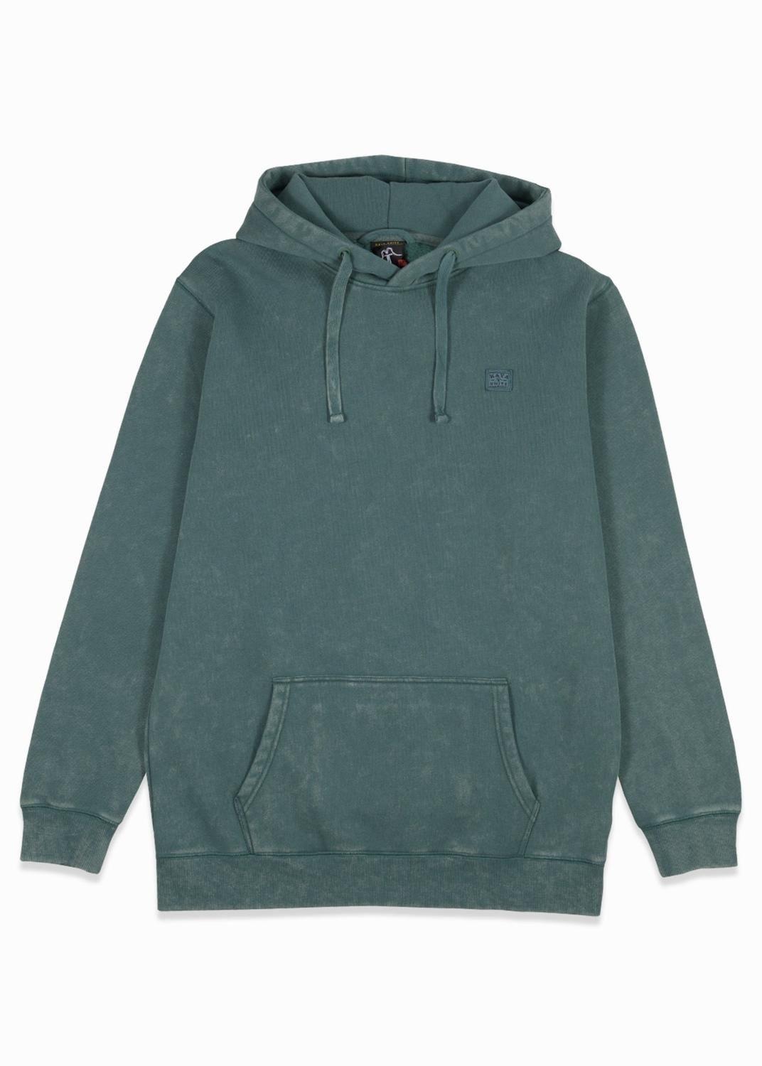 Polerón Hombre Hoodie Daily Teal-2