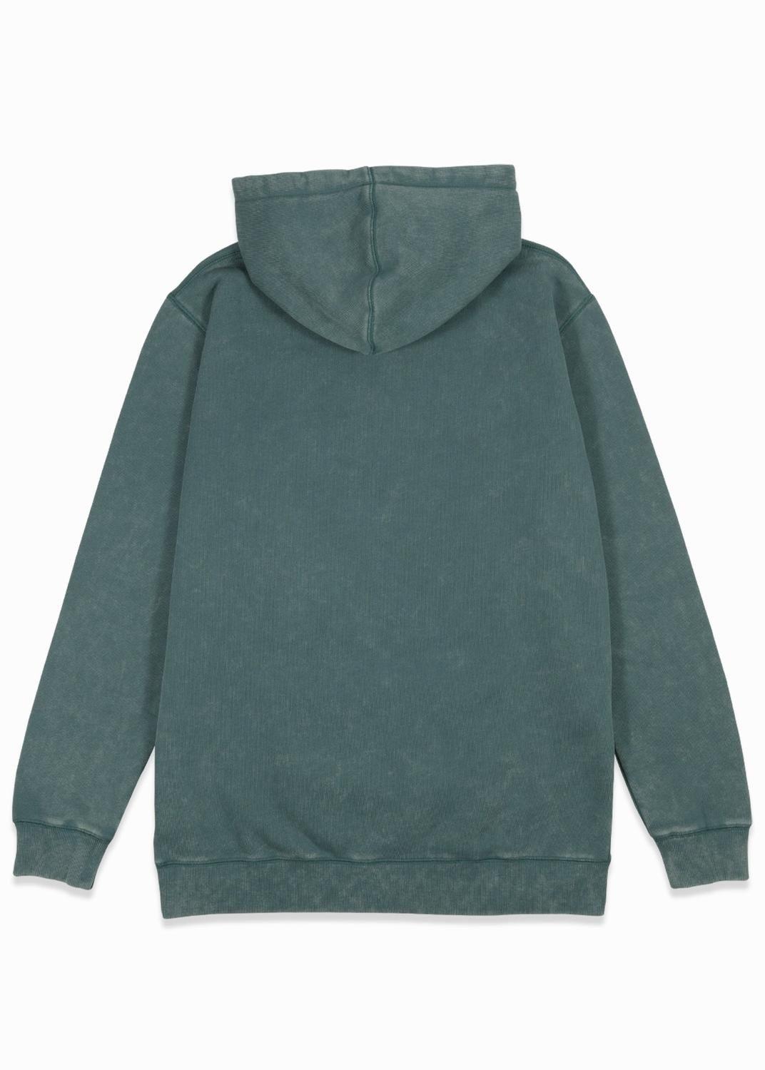Polerón Hombre Hoodie Daily Teal-3