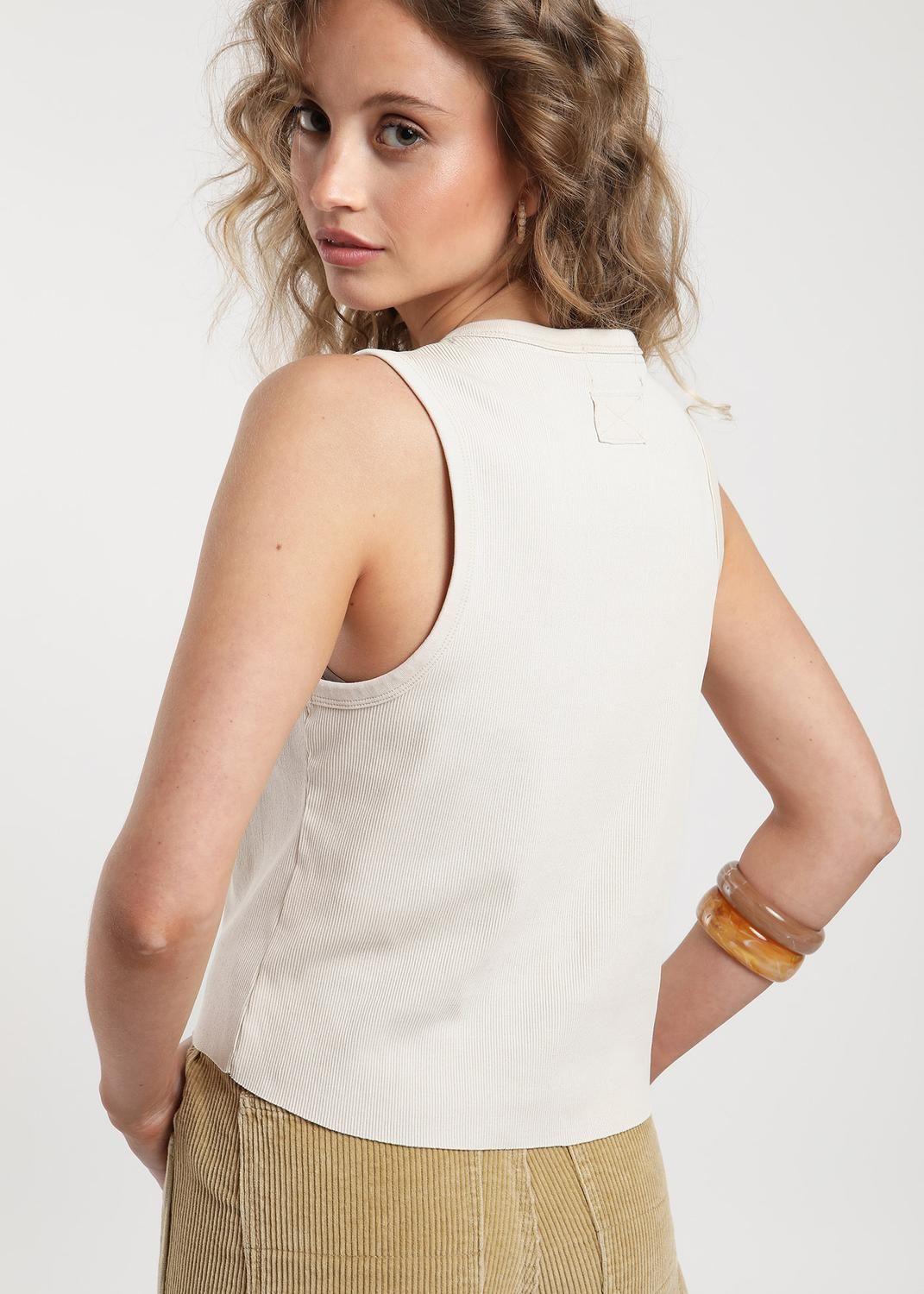 Polera Mujer Tank Creative Bone-1