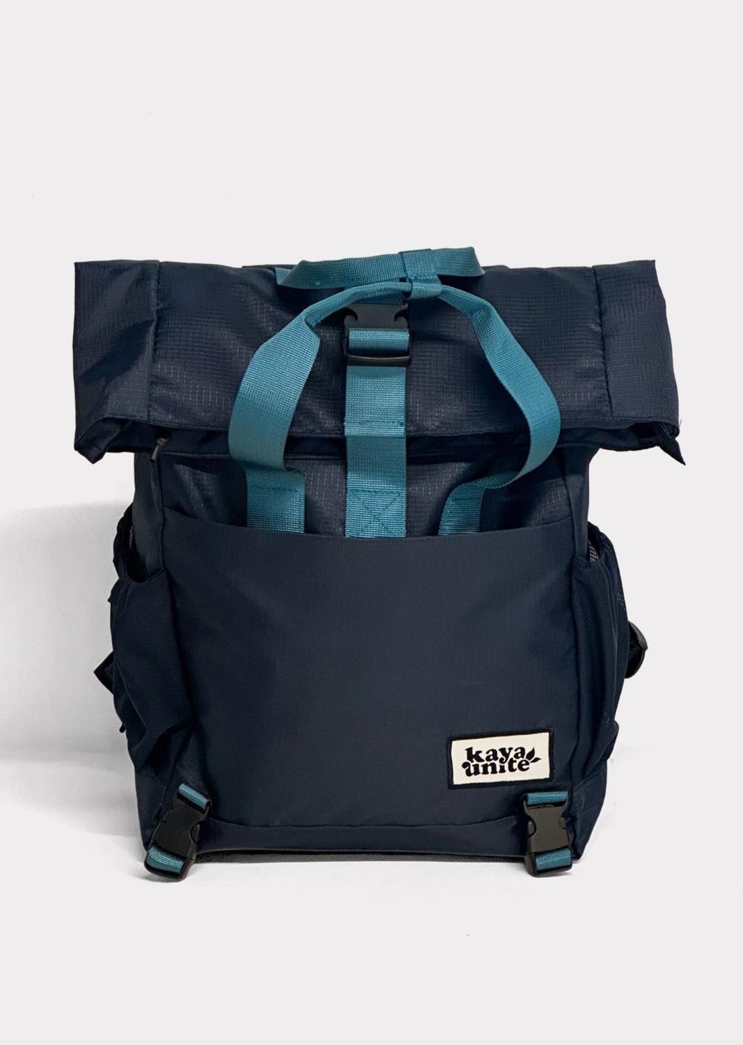 Mochila Roll Solid Blue-0