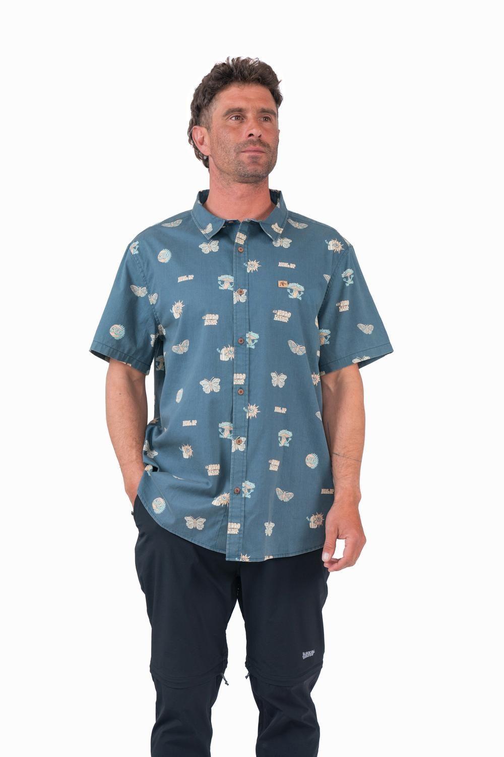 Camisa Cotton Misty Blue-0