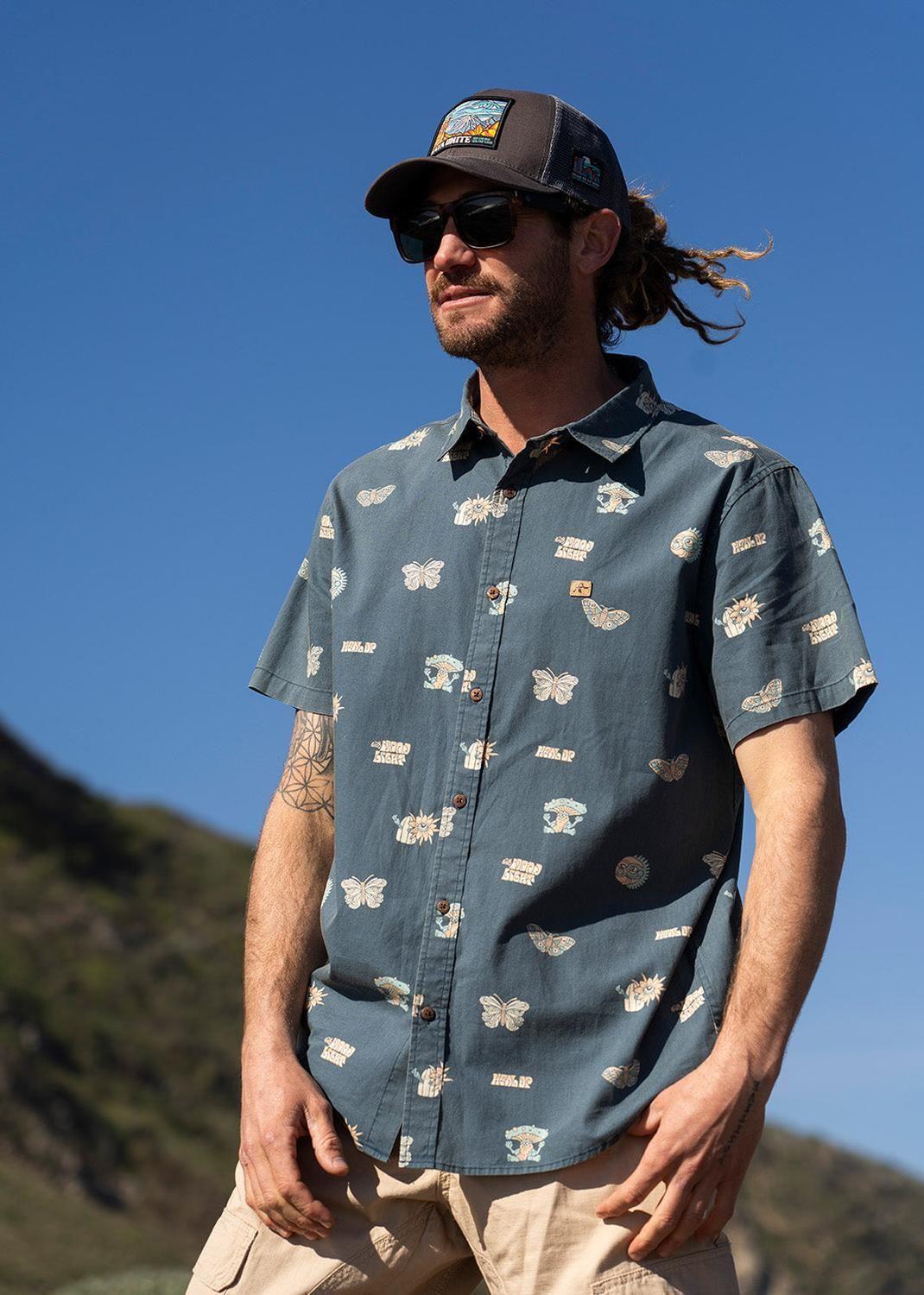 Camisa Cotton Misty Blue-5