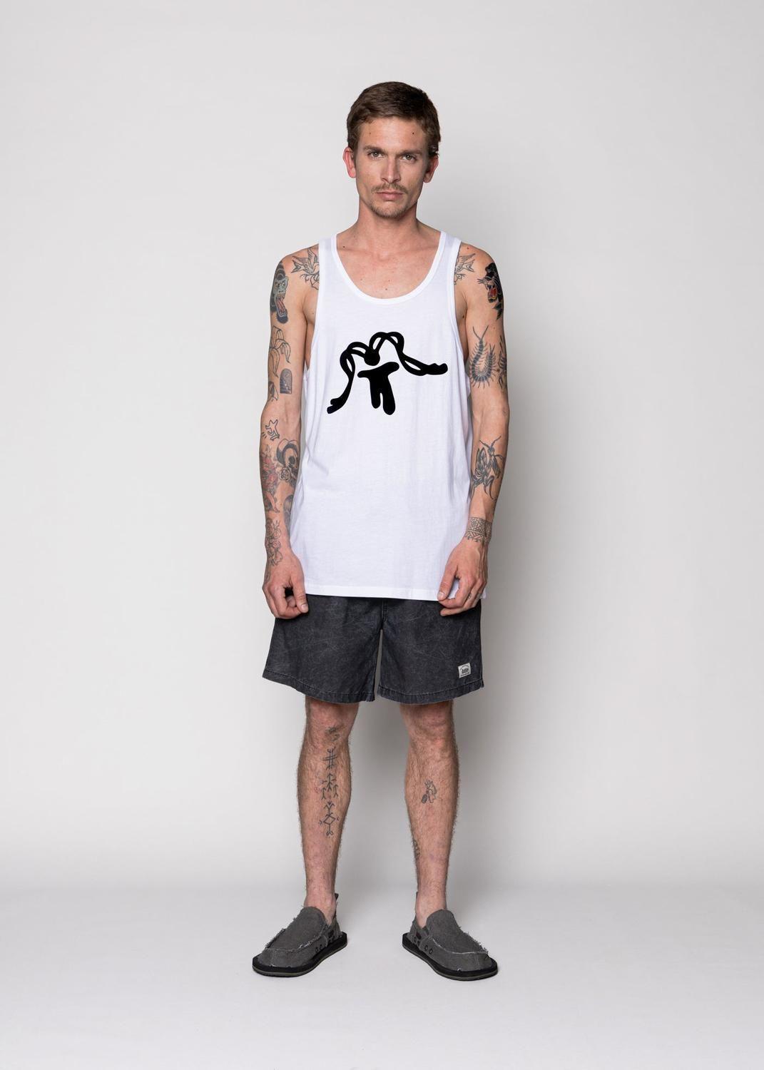 Sudadera Tank Aqua White-3