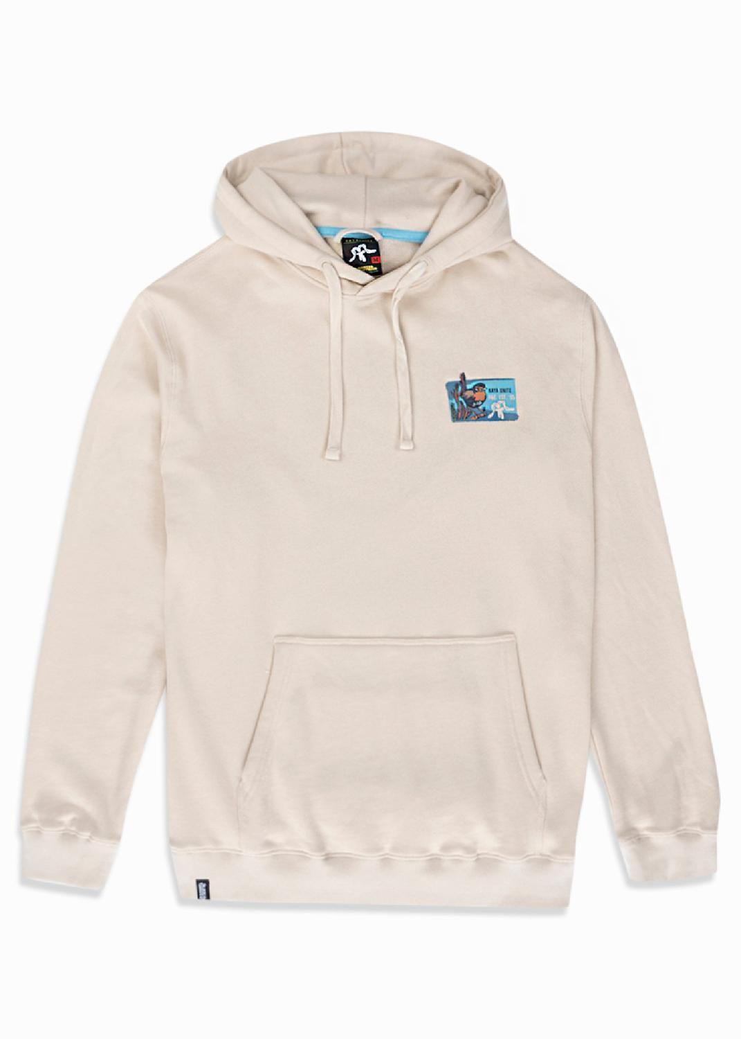 Polerón Hombre Hoodie Liviano Chucao Bone-2