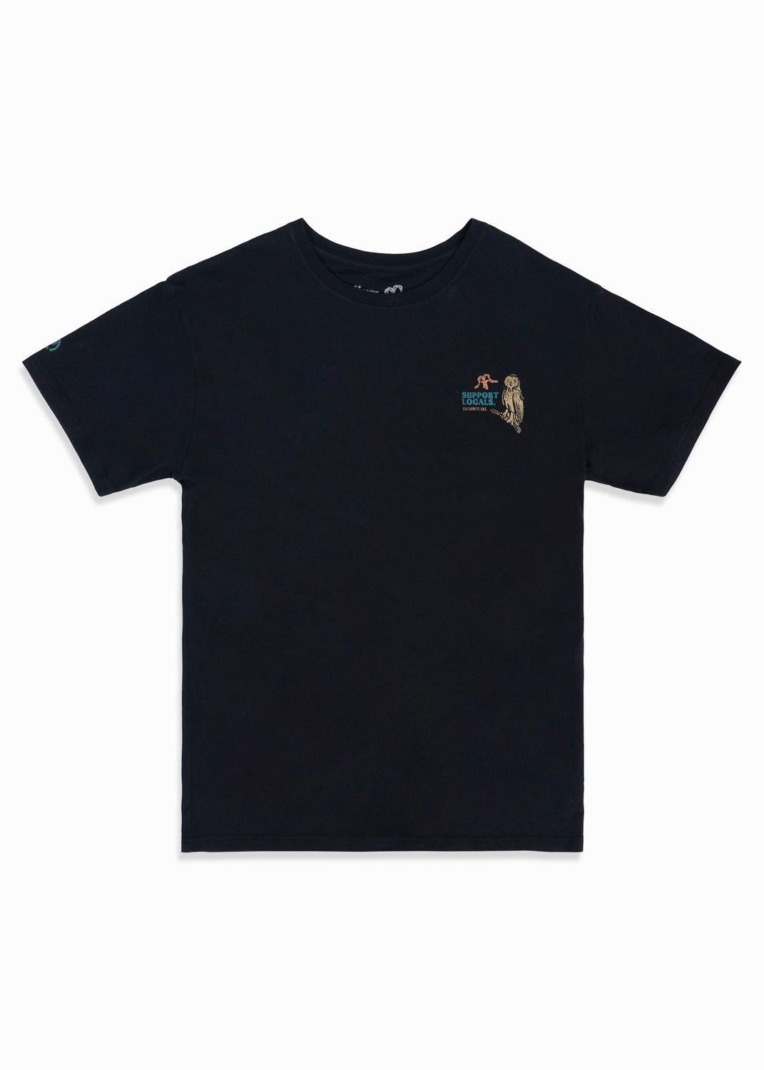 Polera Hombre Humedal Negra-2