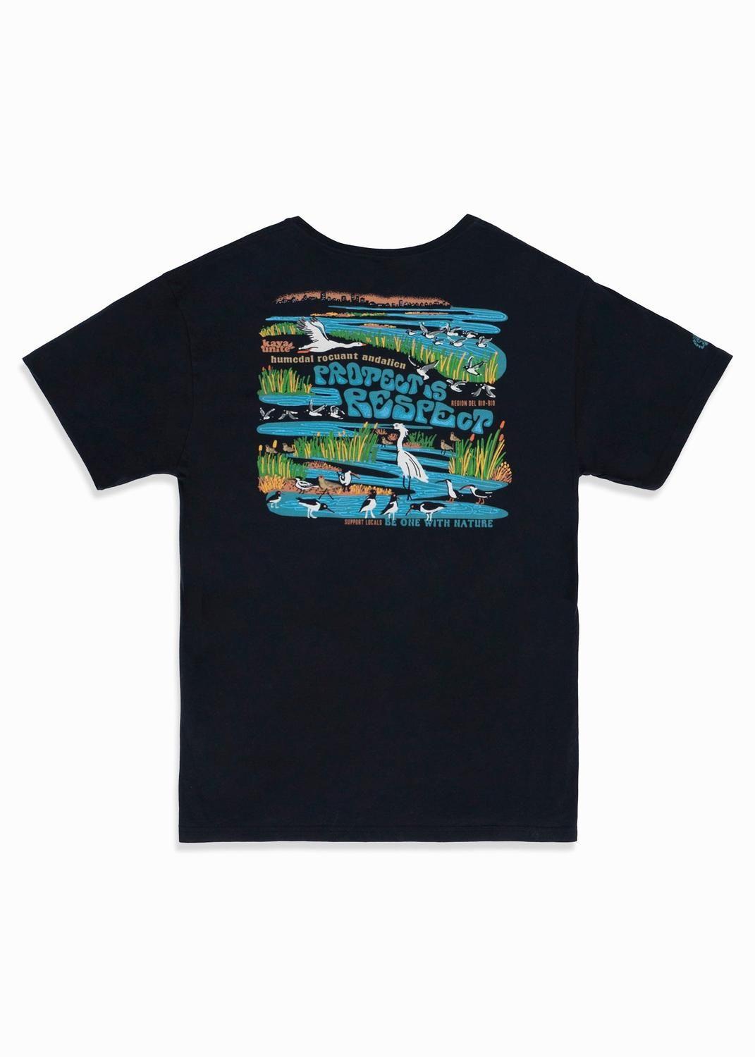 Polera Hombre Humedal Negra-3