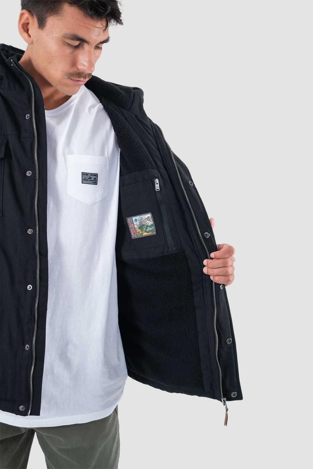 Chaqueta Hombre Tribe Negra-3