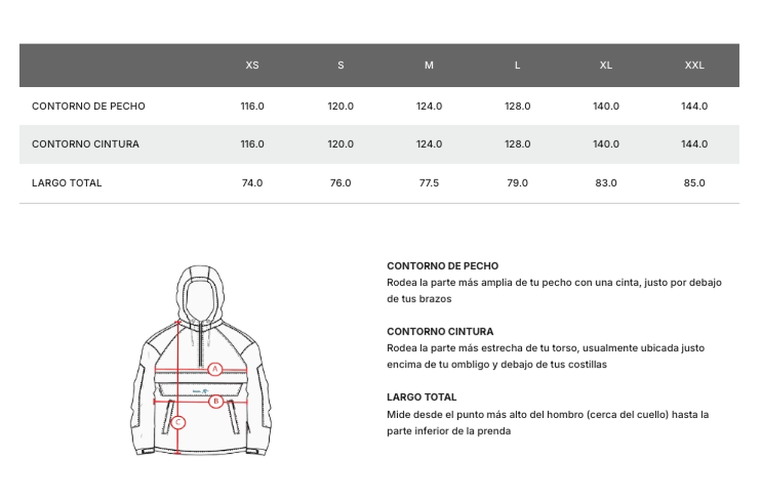 Chaqueta Cortaviento Anorak Hombre-4