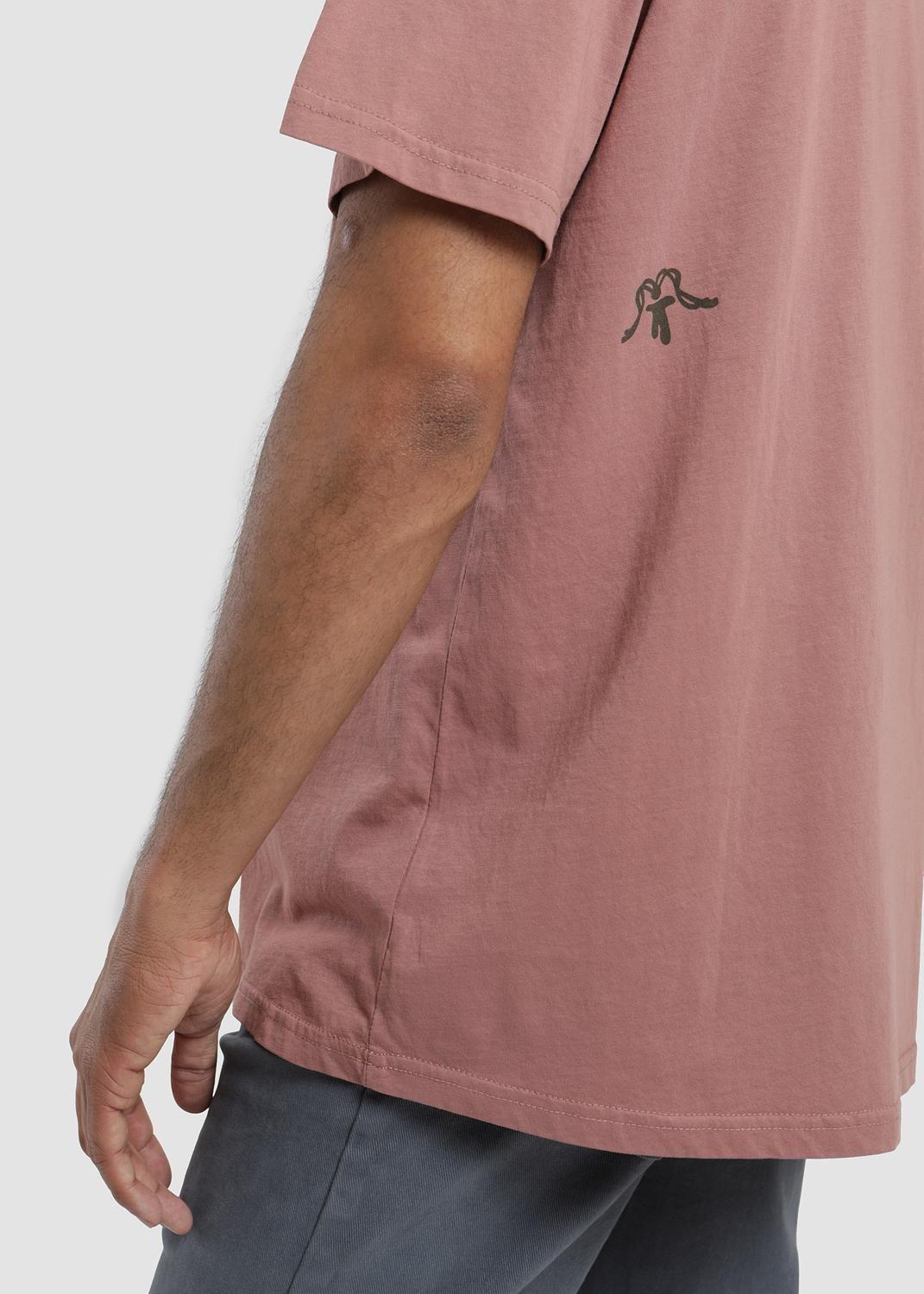 Polera Hombre Hiker Peach-2