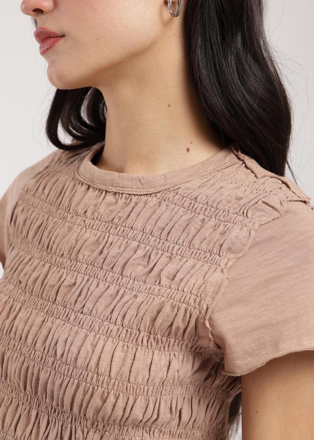 Polera Mujer Clásica Algodón Panal-2