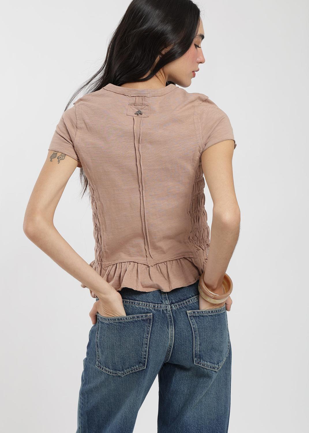 Polera Mujer Clásica Algodón Panal-3