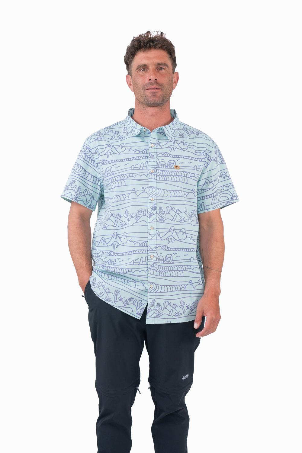 Camisa Cotton Line Teal-0
